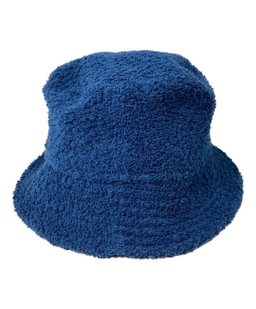 CHANEL（シャネル）CHANEL (シャネル) Pharrell Williams (ファレルウィリアムス) ココマークスパンコール装飾パイルバケットハット ネイビー サイズ:Sの古着・服飾アイテム