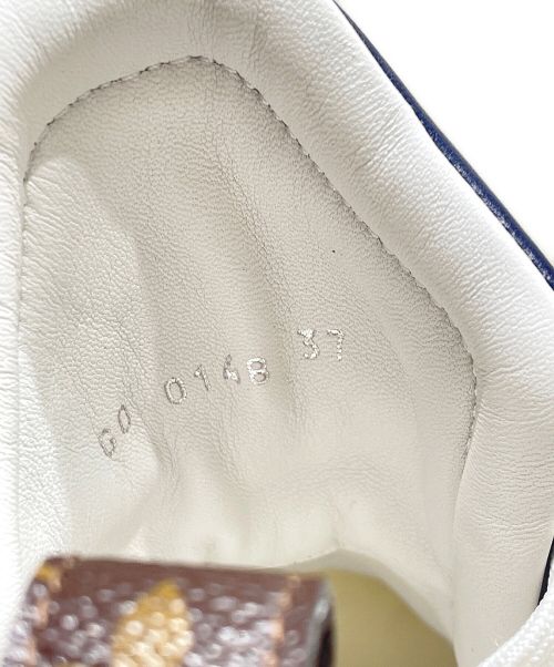 LOUIS VUITTON（ルイ ヴィトン）LOUIS VUITTON (ルイ ヴィトン) アークライト ラインスニーカー ホワイト×ネイビー×ピンク サイズ:37の古着・服飾アイテム