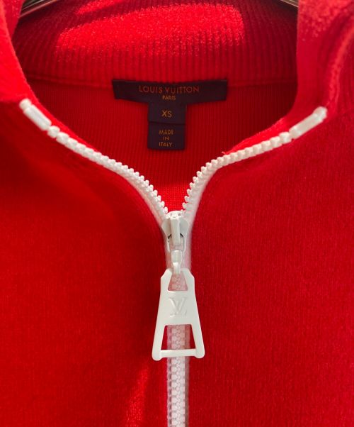 LOUIS VUITTON（ルイ ヴィトン）LOUIS VUITTON (ルイ ヴィトン) パイル地セットアップ レッド サイズ:XSの古着・服飾アイテム