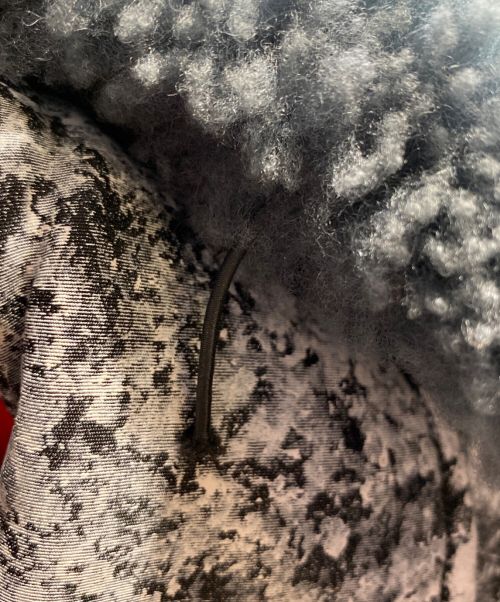 GUCCI（グッチ）GUCCI (グッチ) Trouble Andrew (トラブル アンドリュー) GUCCI GHOST MA-1 BOMBER JACKET ライトグレー サイズ:44の古着・服飾アイテム