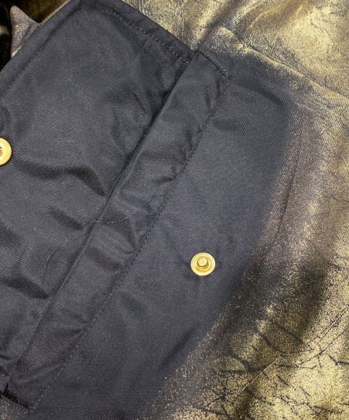 GUCCI（グッチ）GUCCI (グッチ) Trouble Andrew (トラブル アンドリュー) GUCCI GHOST MA-1 BOMBER JACKET ゴールド サイズ:38の古着・服飾アイテム