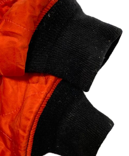 GUCCI（グッチ）GUCCI (グッチ) フラワーエンブロイダリーリバーシブルMA-1 ブラック サイズ:44の古着・服飾アイテム