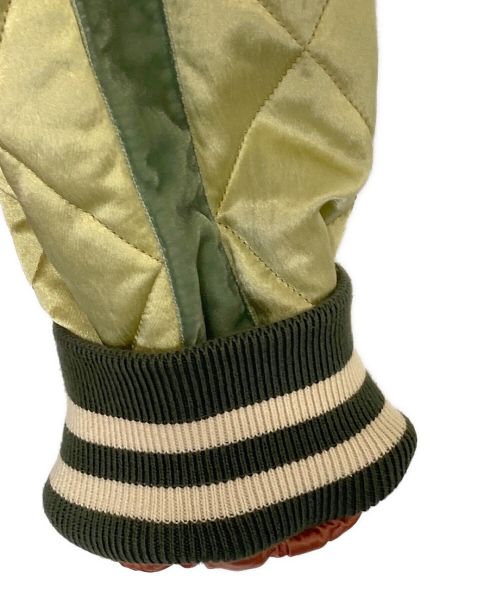 GUCCI（グッチ）GUCCI (グッチ) 春画刺繍 スカジャン ピンク サイズ:40の古着・服飾アイテム