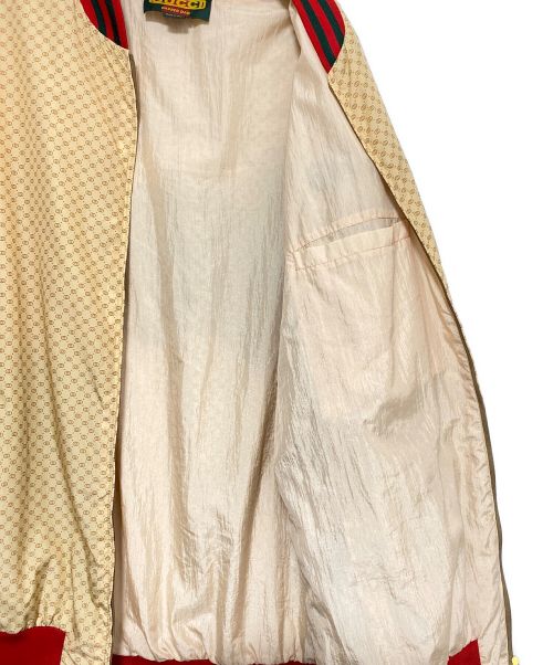 GUCCI（グッチ）GUCCI (グッチ) DAPPER DAN (ダッパーダン) Dragon Track Jacket ベージュ サイズ:Lの古着・服飾アイテム