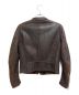 Maison Margiela (メゾンマルジェラ) 07AW 本人期 八の字ムートンライダース/Archive ブラウン サイズ:42：120000円