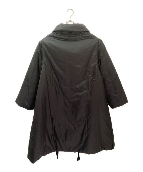 RED VALENTINO（レッドヴァレンティノ）RED VALENTINO (レッドヴァレンティノ) THE BLACK TAGナイロンコート ブラック サイズ:40の古着・服飾アイテム