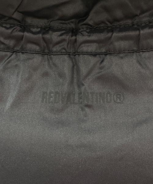 RED VALENTINO（レッドヴァレンティノ）RED VALENTINO (レッドヴァレンティノ) THE BLACK TAGナイロンコート ブラック サイズ:40の古着・服飾アイテム