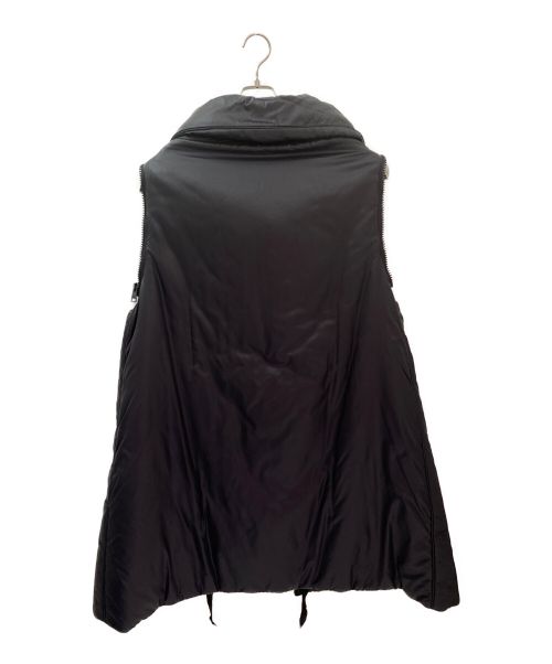RED VALENTINO（レッドヴァレンティノ）RED VALENTINO (レッドヴァレンティノ) THE BLACK TAGナイロンコート ブラック サイズ:40の古着・服飾アイテム