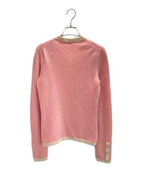 CHANEL（シャネル）CHANEL (シャネル) ニットカーディガン ピンク サイズ:36の古着・服飾アイテム
