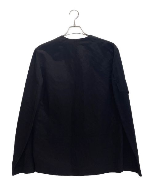 HERMES（エルメス）HERMES (エルメス) ジップブルゾン ブラック サイズ:44の古着・服飾アイテム