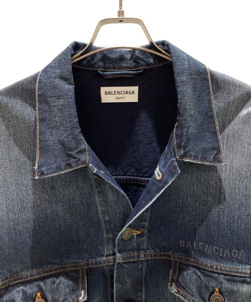 BALENCIAGA（バレンシアガ）BALENCIAGA (バレンシアガ) DENIM JACKETS インディゴ サイズ:XSの古着・服飾アイテム