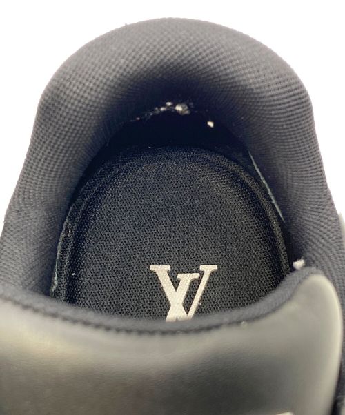 LOUIS VUITTON（ルイ ヴィトン）LOUIS VUITTON (ルイ ヴィトン) LV トレイナー・ライン スニーカー ブラック サイズ:7の古着・服飾アイテム
