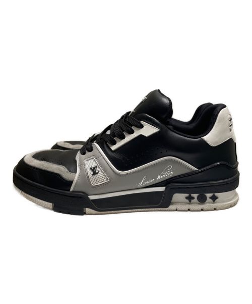 LOUIS VUITTON（ルイ ヴィトン）LOUIS VUITTON (ルイ ヴィトン) LV・Trainer ブラック サイズ:7の古着・服飾アイテム