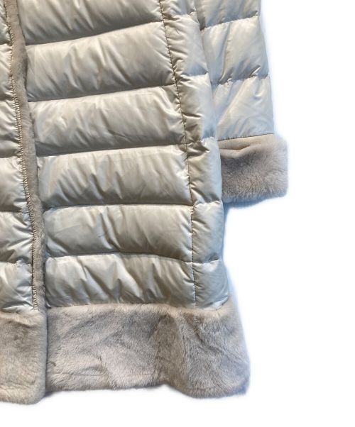 EMMETI（エンメティ）EMMETI (エンメティ) ファームートンダウンコート ベージュ サイズ:40の古着・服飾アイテム