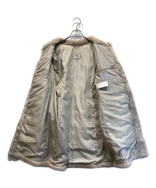 EMMETI（エンメティ）EMMETI (エンメティ) ファームートンダウンコート ベージュ サイズ:40の古着・服飾アイテム