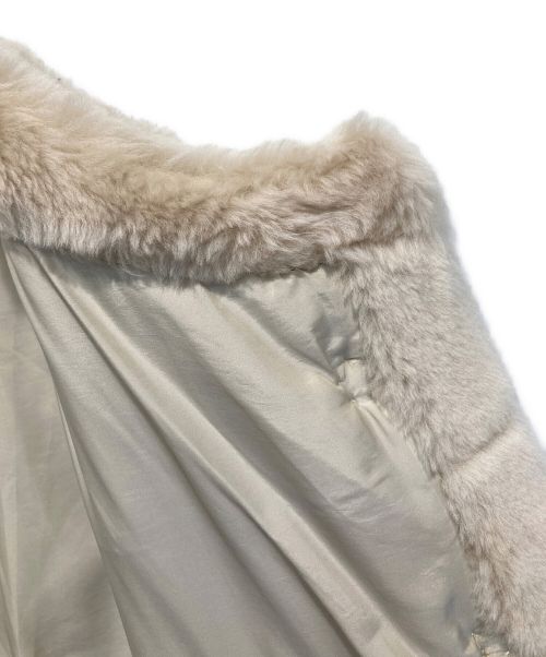 EMMETI（エンメティ）EMMETI (エンメティ) ファームートンダウンコート ベージュ サイズ:40の古着・服飾アイテム