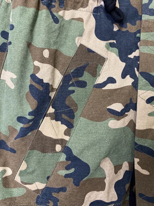 OFFWHITE（オフホワイト）OFFWHITE (オフホワイト) カモフラモッズコート オリーブ サイズ:Sの古着・服飾アイテム