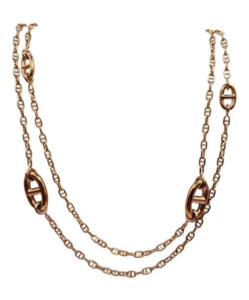 HERMES（エルメス）HERMES (エルメス) ファランドール ネックレス サイズ:120の古着・服飾アイテム