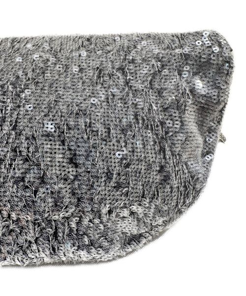 CHANEL（シャネル）CHANEL (シャネル) スパンコールウエストバッグ ブラック×クリアー サイズ:-の古着・服飾アイテム