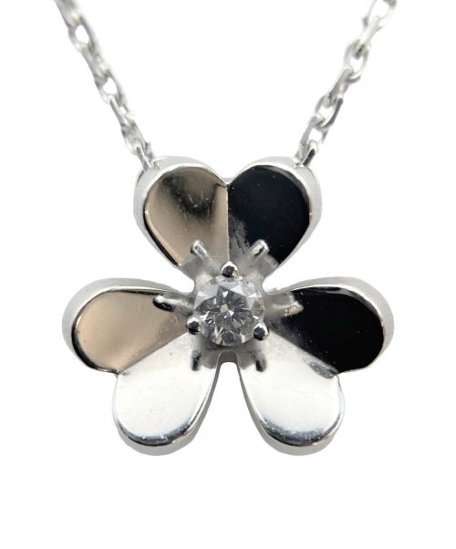 VAN CLEEF & ARPELS（ヴァンクリーフ＆アーペル）VAN CLEEF & ARPELS (ヴァンクリーフ＆アーペル) フリヴォルミニ ダイヤモンド ネックレス サイズ:ミニの古着・服飾アイテム