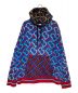 BURBERRY（バーバリー）の古着「モノグラムフーディ」｜レッド×ブルー×ブラウン