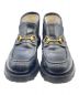 GUCCI (グッチ) Leather Horsebit Loafer ブラック サイズ:SIZE 8 1/2：54800円