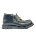 中古・古着 GUCCI (グッチ) Leather Horsebit Loafer ブラック サイズ:SIZE 8 1/2：54800円