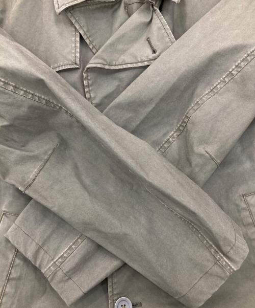 HERNO（ヘルノ）HERNO (ヘルノ) GARMENT DYED EUFRATE Pコート オリーブ サイズ:56の古着・服飾アイテム