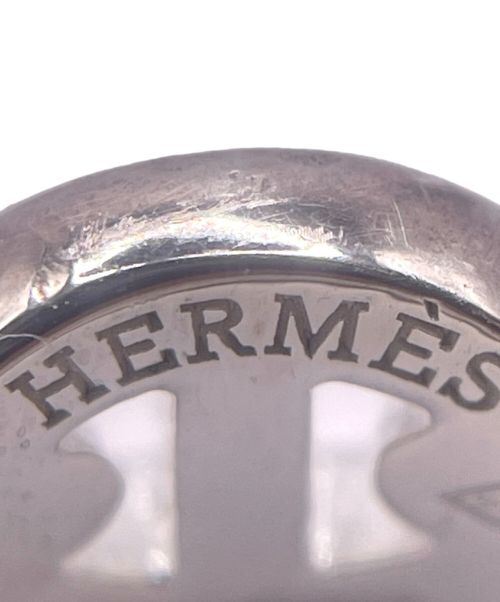 HERMES（エルメス）HERMES (エルメス) シェーヌダンクル アンシェネ デザインリング サイズ:48の古着・服飾アイテム