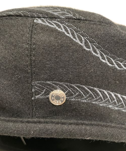 HERMES（エルメス）HERMES (エルメス) サントノーレアンフィネス ブラック サイズ:57の古着・服飾アイテム
