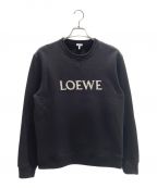 LOEWEロエベ）の古着「エンブロイダリー スウェットシャツ」｜ブラック