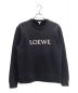 LOEWE（ロエベ）の古着「エンブロイダリー スウェットシャツ」｜ブラック