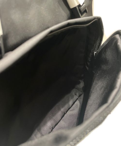 PRADA（プラダ）PRADA (プラダ) Re-Nylonサフィアーノレザーペットバッグ ブラック サイズ:- 未使用品の古着・服飾アイテム