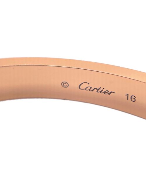Cartier（カルティエ）Cartier (カルティエ) ラブブレス サイズ:16の古着・服飾アイテム