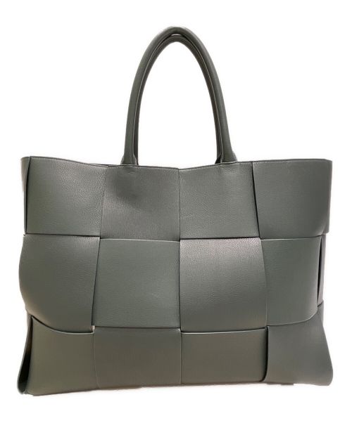 BOTTEGA VENETA（ボッテガベネタ）BOTTEGA VENETA (ボッテガベネタ) ラージ アルコ トートバッグ モスグリーンの古着・服飾アイテム