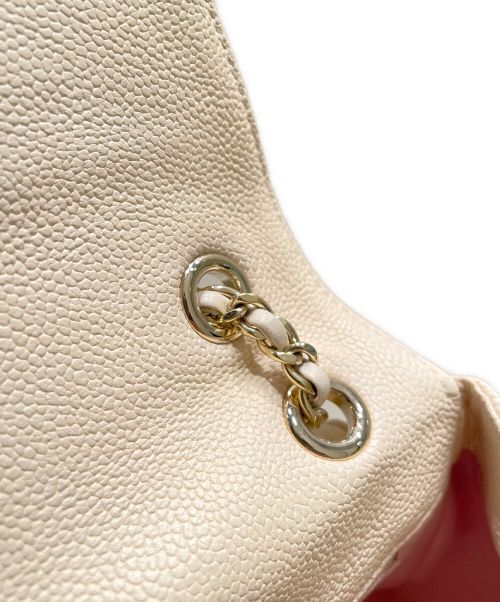CHANEL（シャネル）CHANEL (シャネル) マトラッセツーフェイスショルダーバッグ アイボリー サイズ:23.0の古着・服飾アイテム