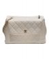 CHANEL (シャネル) マトラッセツーフェイスショルダーバッグ アイボリー サイズ:23.0：480000円
