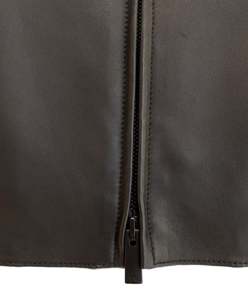 FENDI（フェンディ）FENDI (フェンディ) モンスターレザージャケット ブラック サイズ:46の古着・服飾アイテム