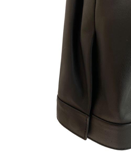 FENDI（フェンディ）FENDI (フェンディ) モンスターレザージャケット ブラック サイズ:46の古着・服飾アイテム