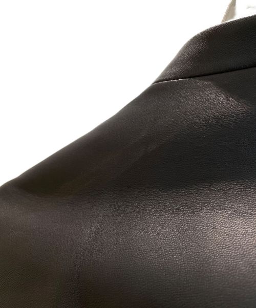 FENDI（フェンディ）FENDI (フェンディ) モンスターレザージャケット ブラック サイズ:46の古着・服飾アイテム