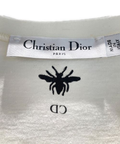 Christian Dior（クリスチャン ディオール）Christian Dior (クリスチャン ディオール) We Should All Be Feminists T-shirts アイボリー サイズ:XS 未使用品の古着・服飾アイテム