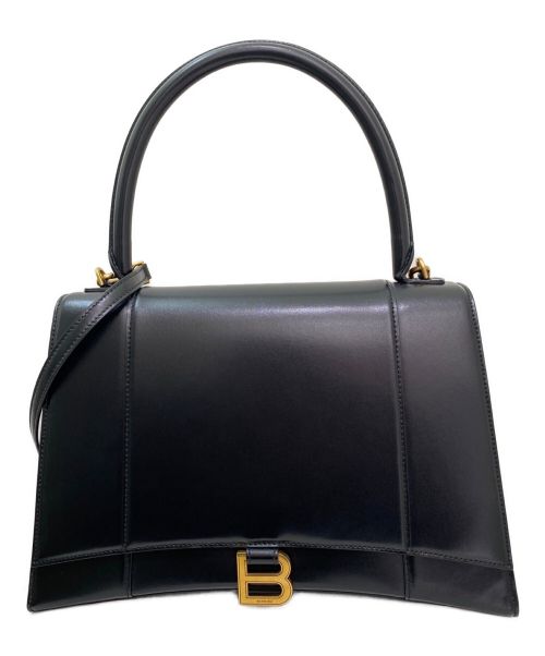 BALENCIAGA（バレンシアガ）BALENCIAGA (バレンシアガ) アワーグラス/2WAYバッグ ブラック サイズ:ミディアムの古着・服飾アイテム