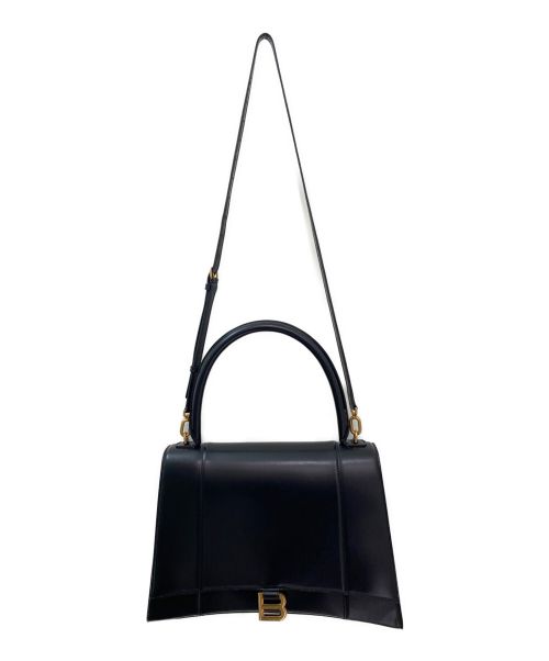 BALENCIAGA（バレンシアガ）BALENCIAGA (バレンシアガ) アワーグラス/2WAYバッグ ブラック サイズ:ミディアムの古着・服飾アイテム