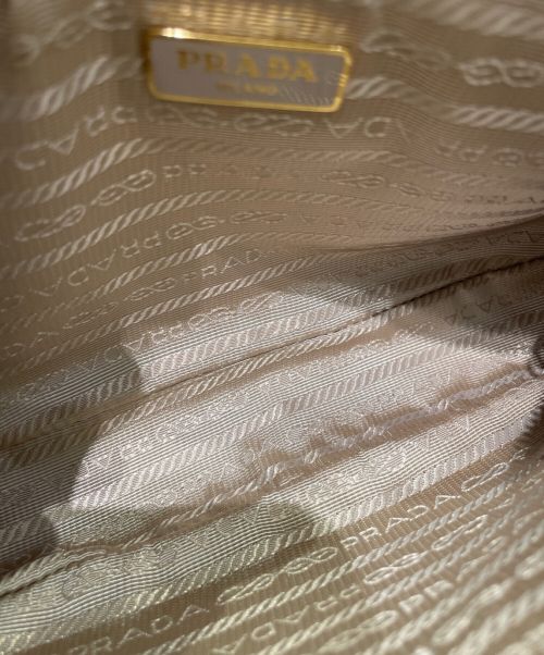 PRADA（プラダ）PRADA (プラダ) チェーンショルダーポーチ ピンクの古着・服飾アイテム