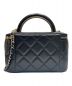CHANEL (シャネル) マトラッセチェーンバニティバッグ ブラック サイズ:17：548000円