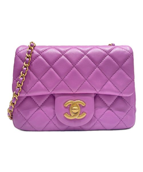 CHANEL（シャネル）CHANEL (シャネル) ミニマトラッセ パープルの古着・服飾アイテム