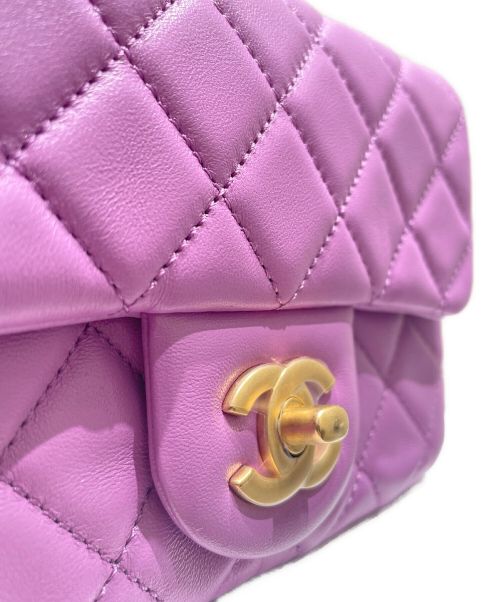 CHANEL（シャネル）CHANEL (シャネル) ミニマトラッセ パープルの古着・服飾アイテム