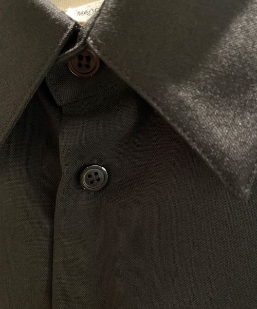 MARNI（マルニ）MARNI (マルニ) ウールトロピカルシャツ ブラック サイズ:44の古着・服飾アイテム