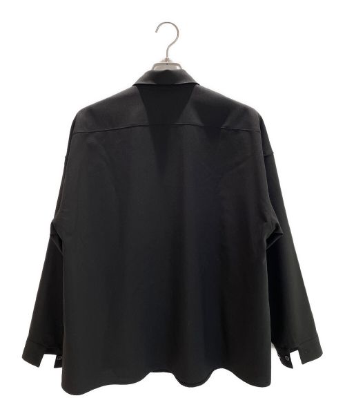 MARNI（マルニ）MARNI (マルニ) ウールトロピカルシャツ ブラック サイズ:44の古着・服飾アイテム