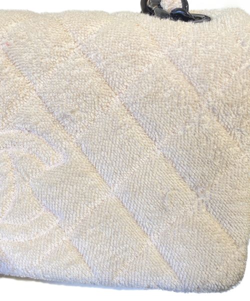 CHANEL（シャネル）CHANEL (シャネル) 2WAYパイル地ショルダーバッグ ベージュ サイズ:25の古着・服飾アイテム